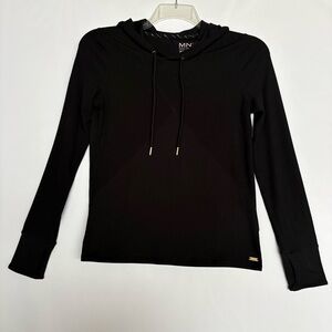 Marc New York Black Hoodie Sweatshirt. INV26/180